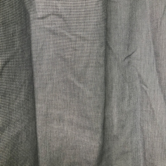 Michael Kors Dress Shirt 14 1/2 Navy Herringbone 💯 % Cotton Long Sleeve Slim - Picture 4 of 7